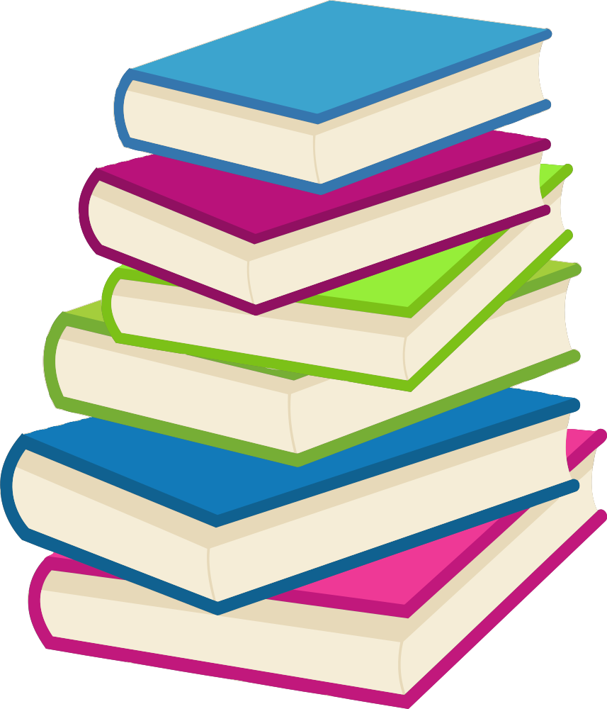 OnlineLabels Clip Art Stack Of Books 2